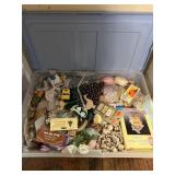 Tote Of Crafting Supplies