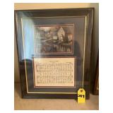 New ' Rock Of Ages' Framed Sheet Music