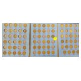 64 Lincoln Head Cents In Book