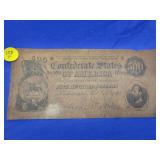 1864 $500 Confederate Note * Possible Copy*