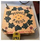Vintage Flower Press
