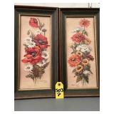 2 Vtg Prints Signed Robert Laessig