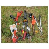 Worx & B & D Battery Weed Trimmers, Hedge