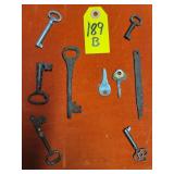 Antique Key Collection