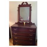 Vintage Dresser & Mirror