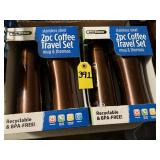 2 New Sub Zero Coffee Travel Sets