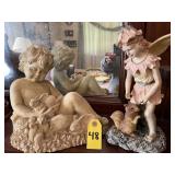 Cherub And Fairy Figurines