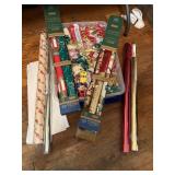 Tote Of Christmas Wrap And Bows