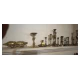 Brass Candlestick Holders