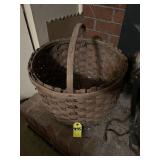 Vintage Large Farmhouse Basket