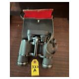 Vtg Sears 7 X 35 Binoculars & Case
