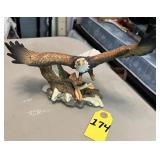 Porcelain Spread Wing American Eagle