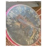 Tractor Thermometer & Vintage Washboard