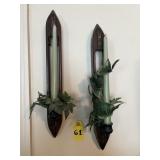 Weaving Shuttle Sconces