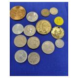 Foreign Coins & Tokens