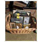 Basket Of Picture Frames