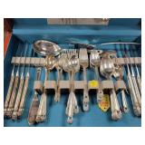 54 Pc 1847 Rogers Bros Eternally Yours Flatware