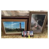 Cape Hatteras & Carrituck Light House Prints And