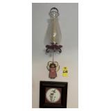 Hummingbird Print, Candleholder & Wooden Angel