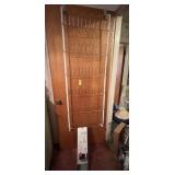 Over The Door Shoe Rack & Double Hung Closet Rod