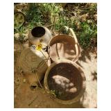 Cast Iron Pots & Misc