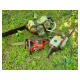 3 Chainsaws, Condition Unknown