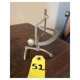 Antique Brass Letter Scale