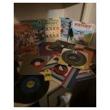 Vintage Vinyl Records 45's