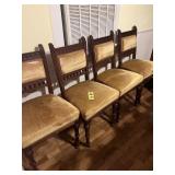 Four Ca. 1870's-80's Side Chairs