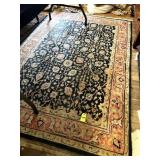 Vtg Wool Rug 84' X 53'
