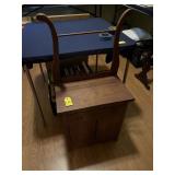 Small Wooden Washstand Cabinet 19 Hx17.5 Wx 11' D