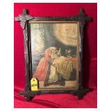 Antique Frame & Pring ' Only A Little Brook'