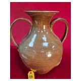 15' Jb Cole Pottery Vase With Rat Tail Handles