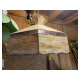 Stained Glass Hanging Lamp - 1 Broken Glass 22'
