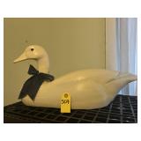 Handmade Farmhouse Wooden Duck 27' L