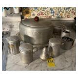 1920's West Bend Aluminum Cake Carrier &