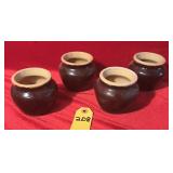 4 Vtg Mc Coy Heinz 57 Stoneware Ca. 1950's