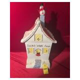 Santa's Workshop Cookie Jar