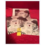 3 Vtg Nestles ' Go Ahead' Promotional Soundsheets