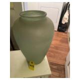 13' Vintage Glass Urn