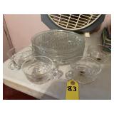 Vtg 8 Piece Sandwich Set