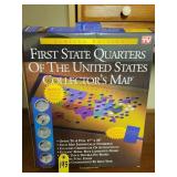 Statehood Quarter Map " New"
