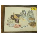 Butter Times Framed Print, C Don Ensor