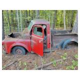 Old Truck Parts - Tree Grown Into Bed