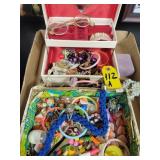 Costume Jewelry & 2 Gold Teeth