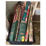 Crate Of Christmas Wrapping Paper