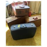 4 Vintage Suitcases