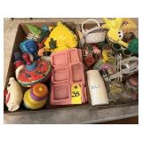 2 Boxes Misc Retro Toys