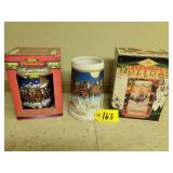 Budweiser Steins (3)