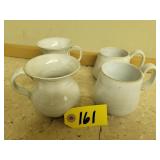 Pottery Mugs Virginia Shelton, Lp & Jp